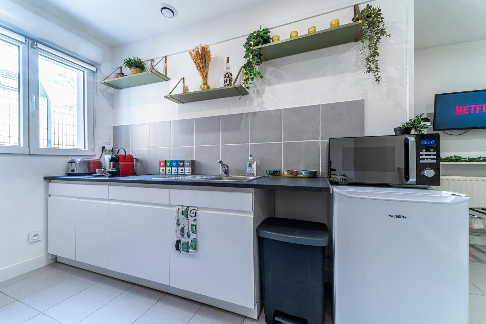 Le Cosy - Free Parking - Proche Gares Lille - Netflix - Wifi Apartment Mons-en-Baroeul Exterior photo