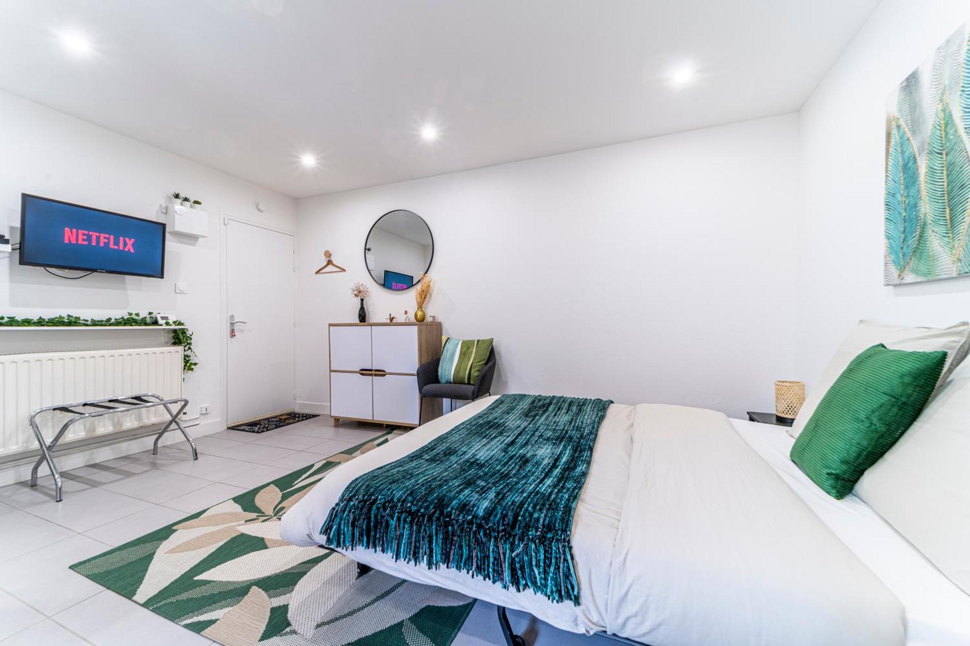Le Cosy - Free Parking - Proche Gares Lille - Netflix - Wifi Apartment Mons-en-Baroeul Exterior photo