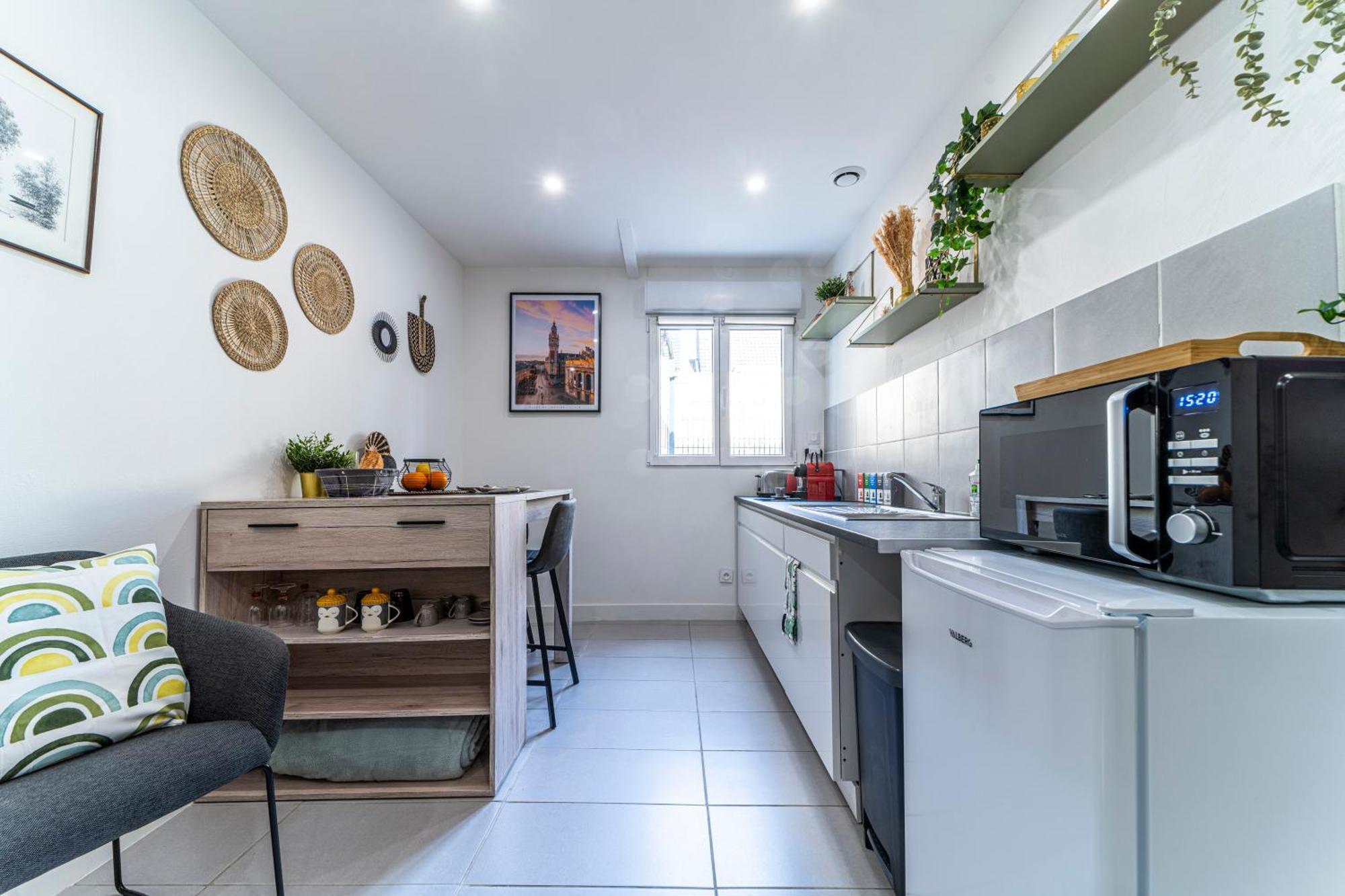 Le Cosy - Free Parking - Proche Gares Lille - Netflix - Wifi Apartment Mons-en-Baroeul Exterior photo
